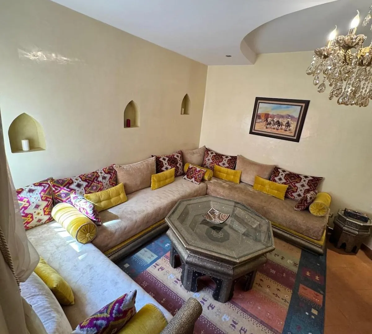 Authentic Apartment Riad Style In Gueliz For Family Marrakesh Marruecos