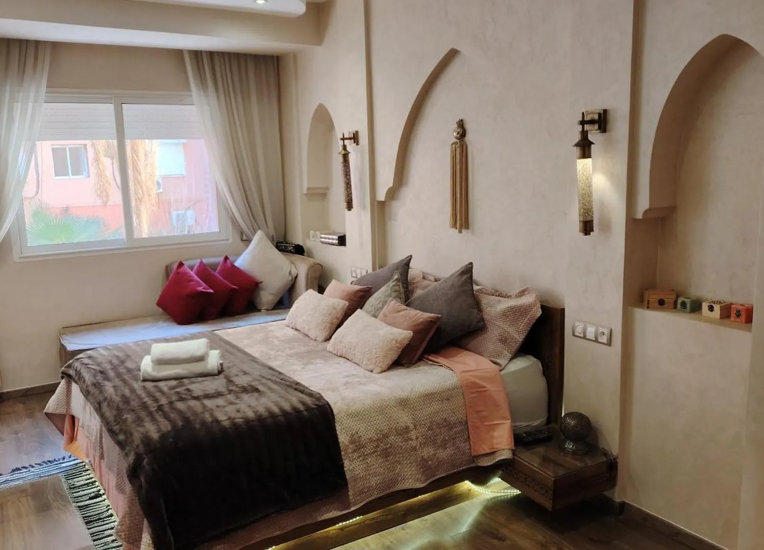 Authentic Apartment Riad Style In Gueliz For Family Marrakesh 0*,  Marruecos