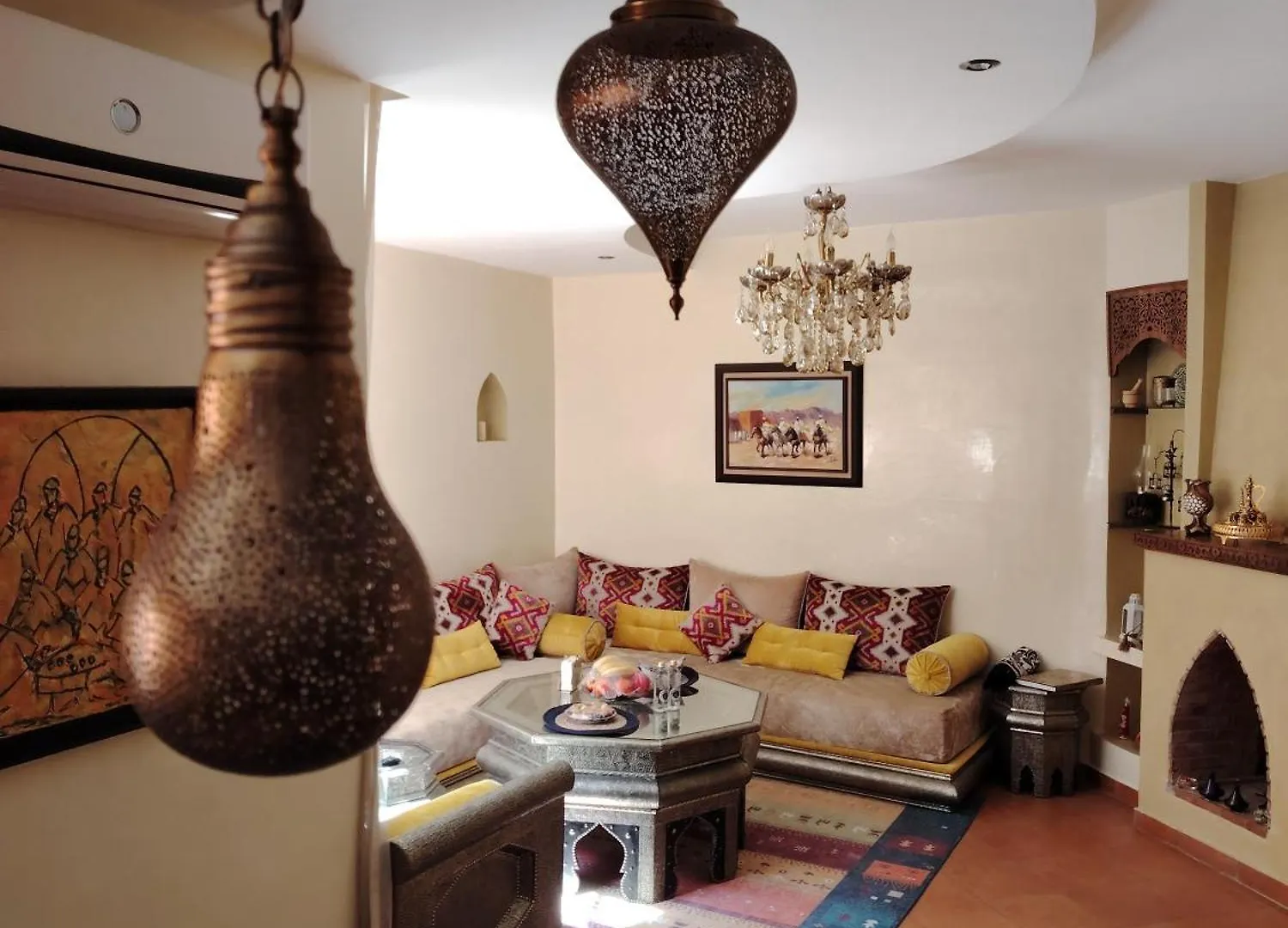 Authentic Apartment Riad Style In Gueliz For Family Marrakesh Marruecos